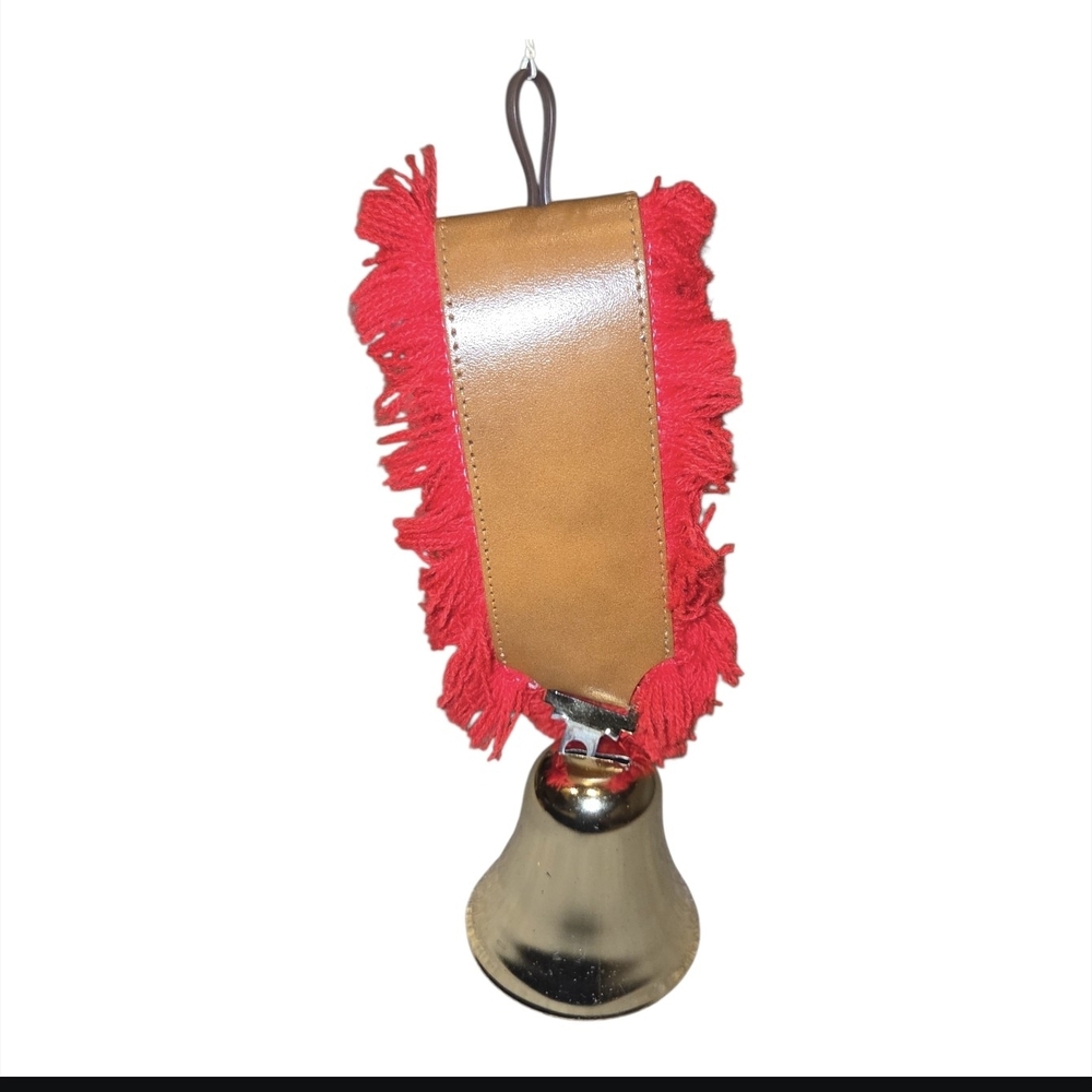 Vintage Brass Holiday Bell